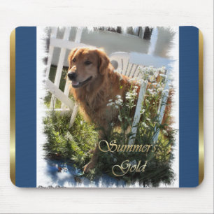 Tapis De Souris Cadeaux Golden Retriever