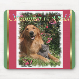 Tapis De Souris Cadeaux Golden Retriever