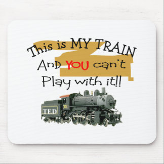 Tapis De Souris Cadeaux historiques de train--Énonciations hilares