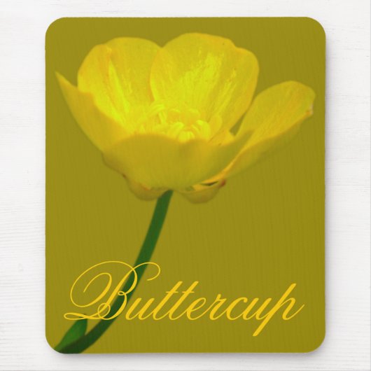 Tapis De Souris Cadeaux informatiques fleur sauvage Mousepad Butte (Devant)