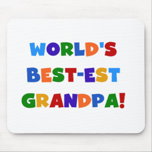 Tapis De Souris Cadeaux lumineux de couleurs de grand-papa du Meil