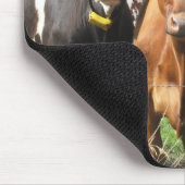Tapis De Souris Cadeaux orientés de vaches : Pour toujours amis (Coin)