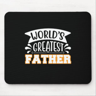 Tapis De Souris Cadeaux papa Le plus grand père du monde