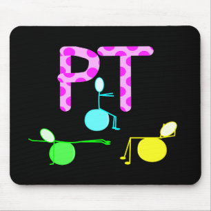 Tapis De Souris Cadeaux physiques de Therpist avec les graphiques