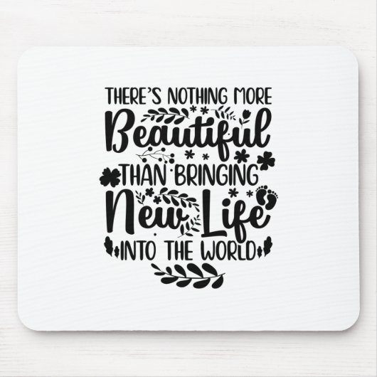 Tapis De Souris Cadeaux pour sages-femmes | Infirmière de maternit (Devant)