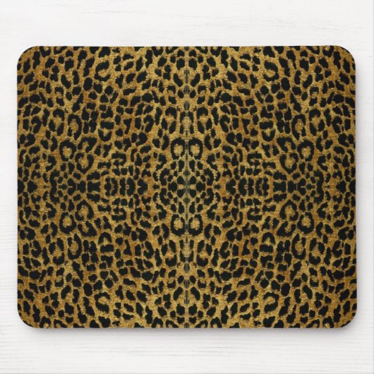 Tapis De Souris Cadeaux Rockabilly Imprimé Léopard RAB (Devant)