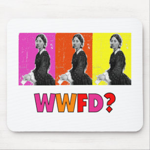 Tapis De Souris Cadeaux "WWFD de Florence Nightengale ? "