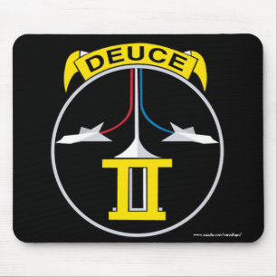 Tapis De Souris Cadet Squadon d'USAFA 2" deux" Mousepad de Tau de