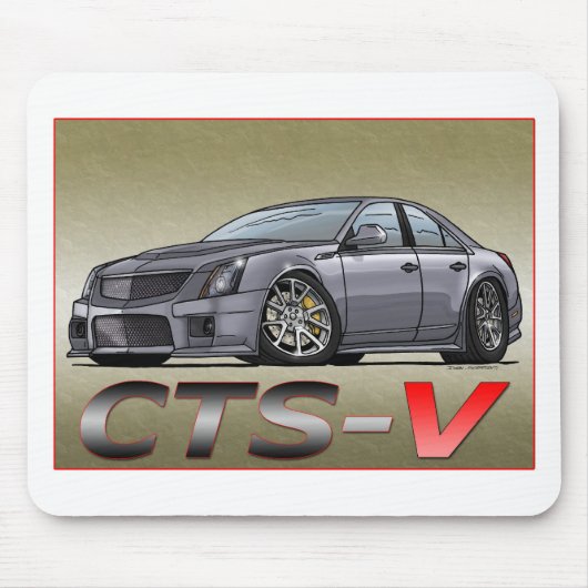 Tapis De Souris Cadillac CTS_V (Devant)