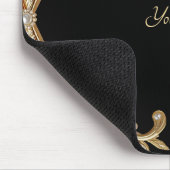 Tapis de souris cadre or élégant (Coin)