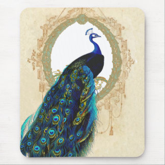 Tapis De Souris Cadre Peacock & Filigree