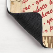 Tapis De Souris Cadre photo de l'affiche Recherchée (Coin)