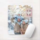 Tapis De Souris Cadre simple Ajouter votre photo avec amour (Avec souris)