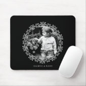 Tapis De Souris Cadres photo noir et blanc Fancy Swils (Avec souris)