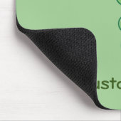Tapis de souris Caducée avec feuilles (Coin)