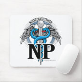 Tapis De Souris Caducée de bleu du NP (Avec souris)