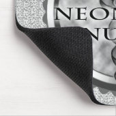 Tapis De Souris Caducée gris Infirmière néonatale (Coin)
