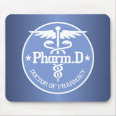 Tapis De Souris Caduceus PharmD 2 (Devant)