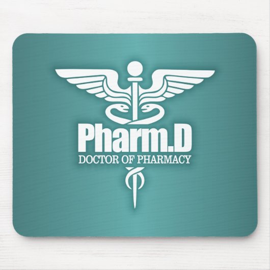 Tapis De Souris Caduceus PharmD 3 (Devant)