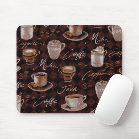 Tapis De Souris Café (Avec souris)