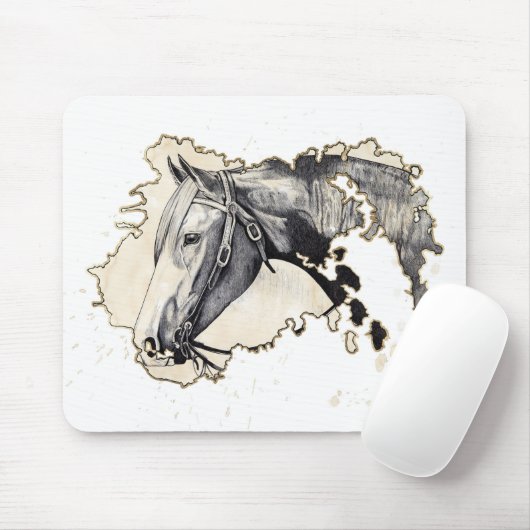 Tapis De Souris Café (Avec souris)