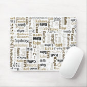 Tapis De Souris Café (Avec souris)