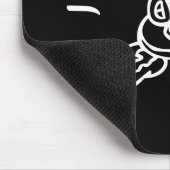 Tapis De Souris Café à emporter - Noir (Coin)