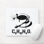 Tapis De Souris Café C8H10N4O2 (Avec souris)