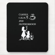 Café Calme Motherhood Silhouette Art