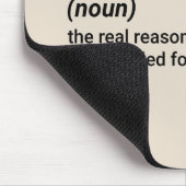 Tapis De Souris Café, chiffres et blagues - Comptable amusant (Coin)