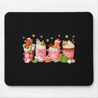 Tapis De Souris Café de Noël Nk Xmas Bonhomme en pain d'épice Bisc