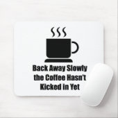Tapis De Souris Café-De retour loin lentement (Avec souris)