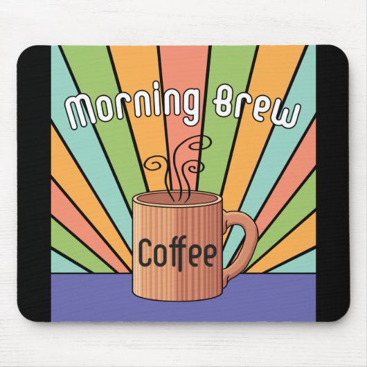 Tapis De Souris Café du matin (Devant)