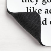 Tapis De Souris Café et antiacides, ils vont ensemble (Coin)