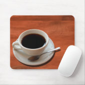 Tapis De Souris Café et cuillère (Avec souris)