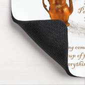 Tapis De Souris Café Haiku Mousepad (Coin)