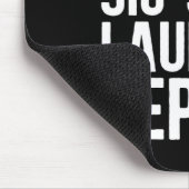 Tapis De Souris Café Jiu Jitsu Laverie Répéter Mélange Arts Martia (Coin)