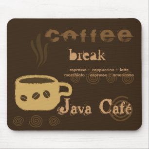 Tapis De Souris Café Mousepad