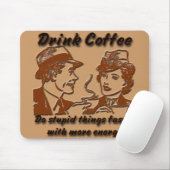 Tapis De Souris Café Mousepad de boissons (Avec souris)
