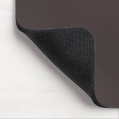 Tapis De Souris Café noir (couleur solide) (Coin)
