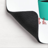 Tapis De Souris Café. .not un légume (Coin)