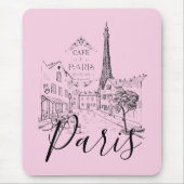 Tapis de souris Cafe Paris (Devant)