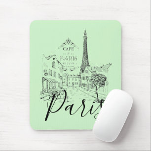 Tapis de souris Cafe Paris
