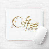 Tapis De Souris café premier clavier de souris (Avec souris)