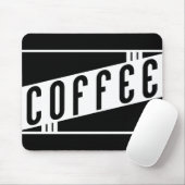 Tapis De Souris café rétro (Avec souris)