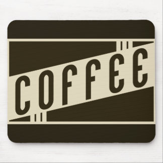 Tapis De Souris café rétro