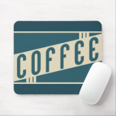 Tapis De Souris café rétro (Avec souris)
