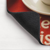 Tapis De Souris Café sur une couverture joyeux Noël (Coin)