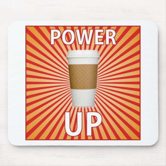 Tapis De Souris Café - Votre Super Puissance ! (Devant)