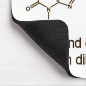 Tapis De Souris Caféine et chocolat Mousepad (Coin)
